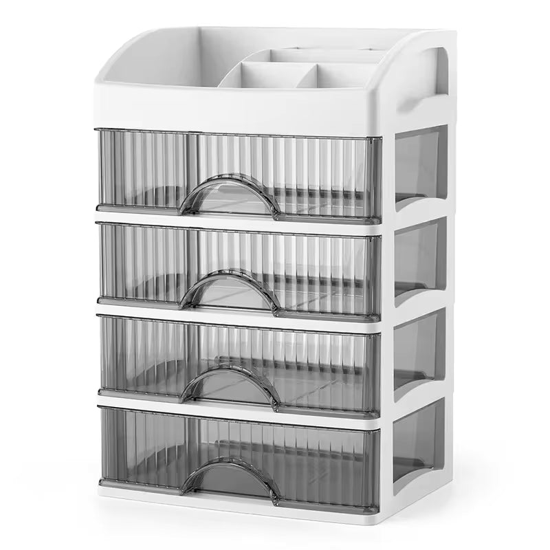 Large Capacity Makeup and Jewelry Organizer Box