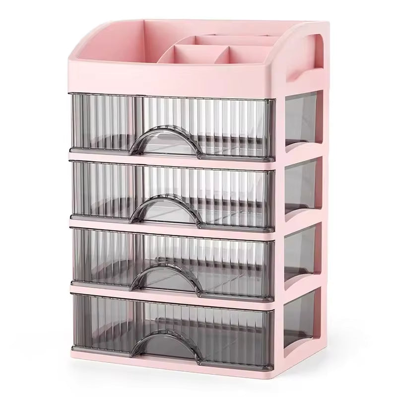 Large Capacity Makeup and Jewelry Organizer Box